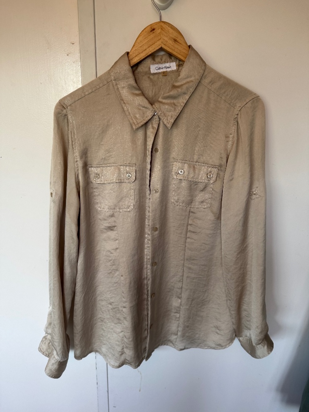 Calvin Klein Shimmery Shirt